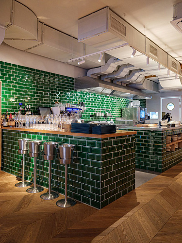 Ресторан Atlas Bistro - освещение рис.1